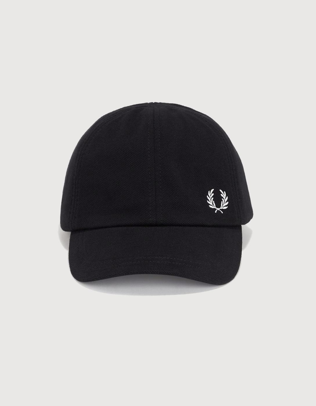 Gorra FRED PERRY HW6726 - Black/Snow White