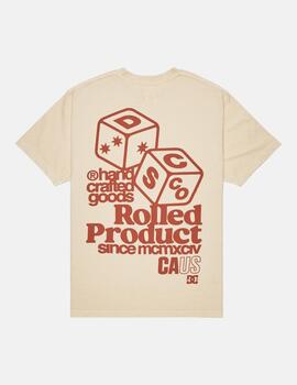 Camiseta DC SHOES HIGH - Oatmeal