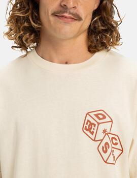 Camiseta DC SHOES HIGH - Oatmeal