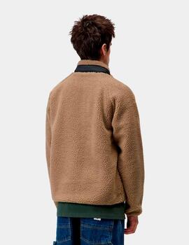 Forro Polar CARHARTT WIP PRENTIS LINER - Leather / Black
