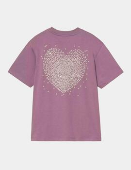 Camiseta CARHARTT WIP W' HEARTS OF HARTTS - Phlox