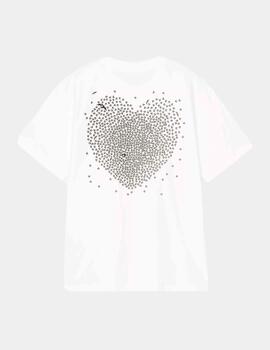 Camiseta CARHARTT WIP W' HEARTS OF HARTTS - White