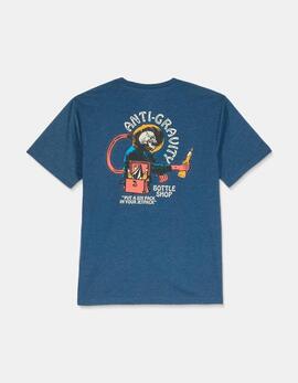 Camiseta VOLCOM ANTI GRAVITY - Cosmic Blue