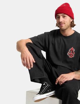 Camiseta VOLCOM SNAKE PEACE - Black