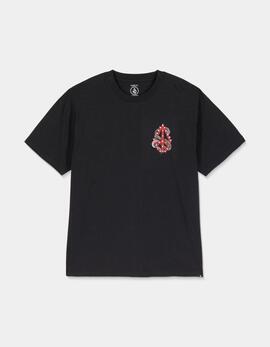 Camiseta VOLCOM SNAKE PEACE - Black