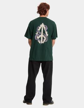 Camiseta VOLCOM SNAKE PEACE - Scarab