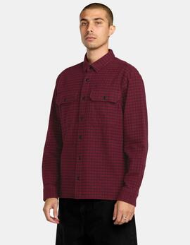 Camisa VOLCOM AUGUSTONE - Merlot