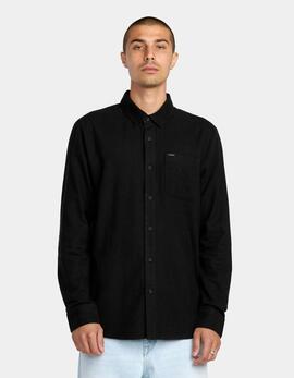 Camisa VOLCOM CADEN SOLID - Antique Black