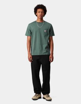 Camiseta CARHARTT WIP POCKET - Silver Pine