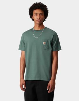Camiseta CARHARTT WIP POCKET - Silver Pine