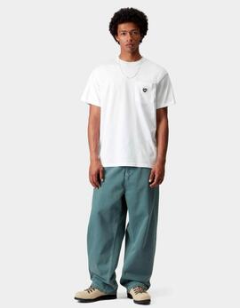 Camiseta CARHARTT WIP POCKET HEART - White / Black