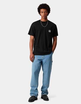 Camiseta CARHARTT WIP POCKET HEART - Black / Black