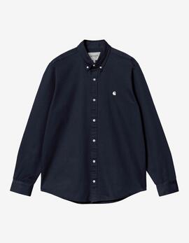 Camisa CARHARTT WIP MADISON - Dark Navy / Wax