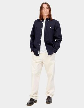 Camisa CARHARTT WIP MADISON - Dark Navy / Wax