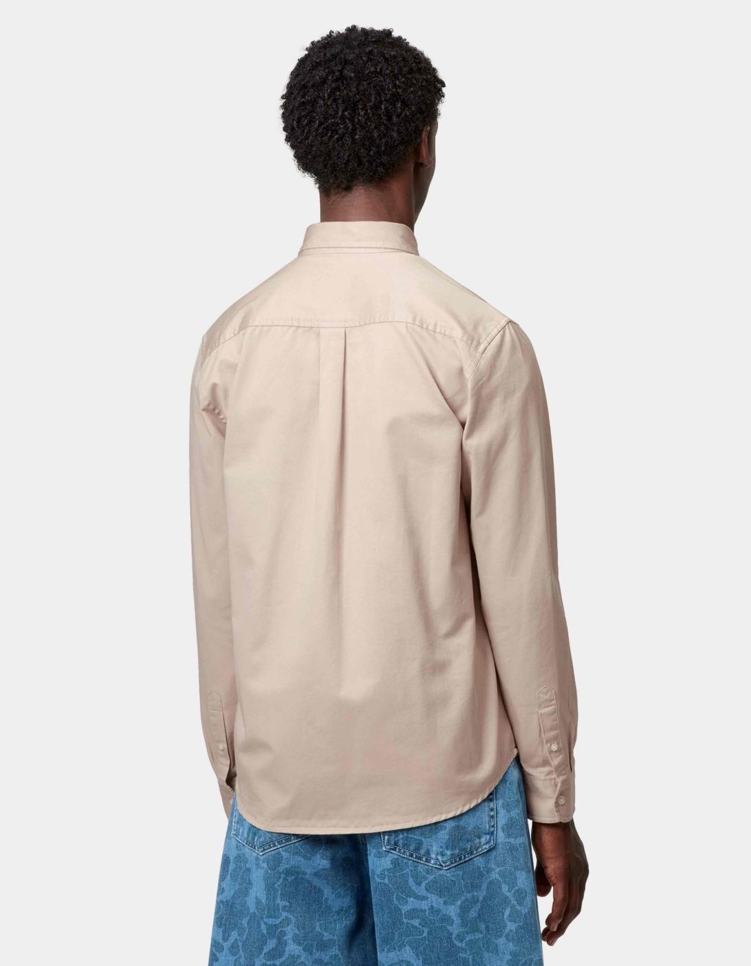 Camisa CARHARTT WIP MADISON - Fleur De Sel / Wax