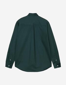Camisa CARHARTT WIP MADISON - Dark Fir / Wax