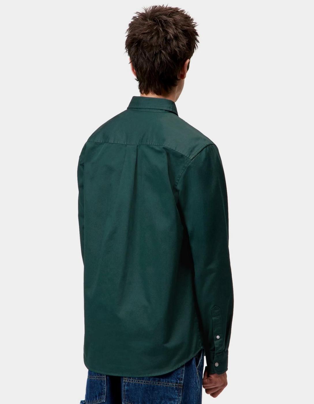 Camisa CARHARTT WIP MADISON - Dark Fir / Wax