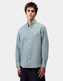 Camisa CARHARTT WIP MADISON - Citadel / Wax