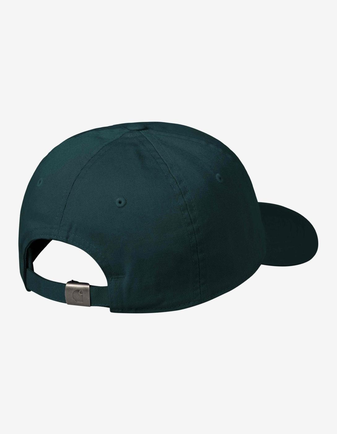 Gorra CARHARTT WIP MADISON LOGO - Deep Lagoon / White