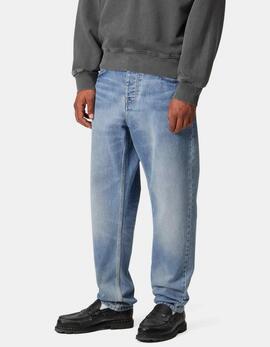 Pantalón CARHARTT WIP NEWEL - Blue Light Used Wash