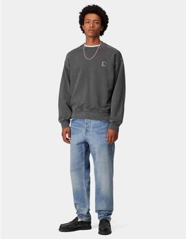 Pantalón CARHARTT WIP NEWEL - Blue Light Used Wash