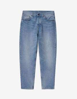 Pantalón CARHARTT WIP NEWEL - Blue Light Used Wash
