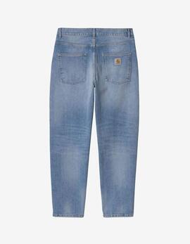 Pantalón CARHARTT WIP NEWEL - Blue Light Used Wash