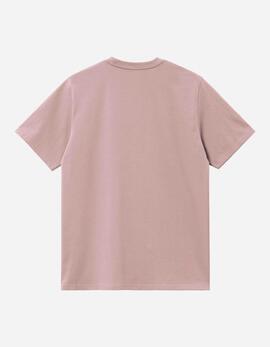 Camiseta CARHARTT WIP POCKET - Glassy Pink