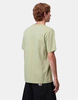 Camiseta CARHARTT WIP POCKET - Pale Olive