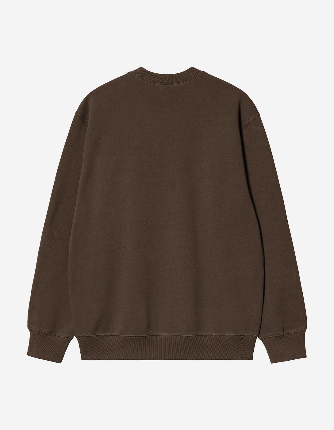 Sudadera Crew CARHARTT WIP SWEAT- Vitola / Citadel