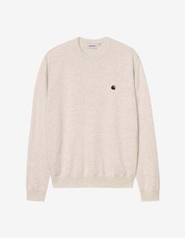 Jersey Carhartt Wip MADISON - Fleur De Sel / Black