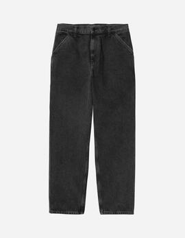 Pantalón CARHARTT WIP SINGLE KNEE - Black Stone