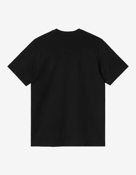 Camiseta CARHARTT WIP MADISON - Black / Wax