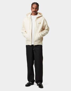 Sudadera Capucha CARHARTT WIP AMERICAN SCRIPT - Natural