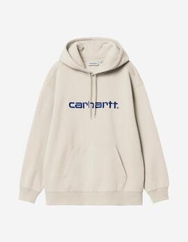Sudadera W' CARHARTT WIP HOODED CARHARTT- Wax / Wolfsbane