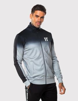 Sudadera Eleven DOT FADE PANELLED POLY TRACK TOP - Anthra