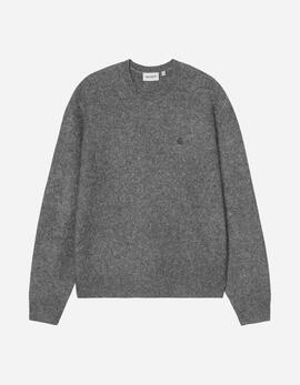 Jersey CARHARTT WIP CURTIS - Tangled Graphite