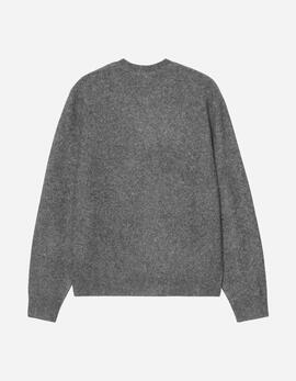 Jersey CARHARTT WIP CURTIS - Tangled Graphite