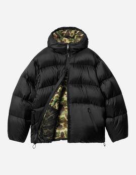 Cazadora CARHARTT WIP TORONTO - Black / Camo Duck