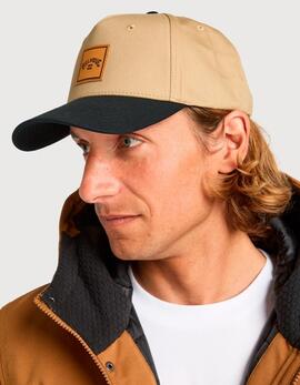 Gorra BILLABONG STACKED - Gravel