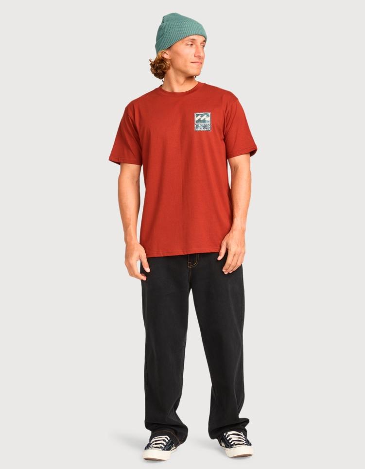 Camiseta BILLABONG STAMP - Fired Brick