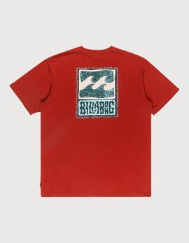 Camiseta BILLABONG STAMP - Fired Brick