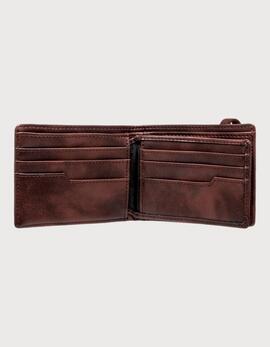 Cartera BILLABONG LOCKED SLIM - Chocolate