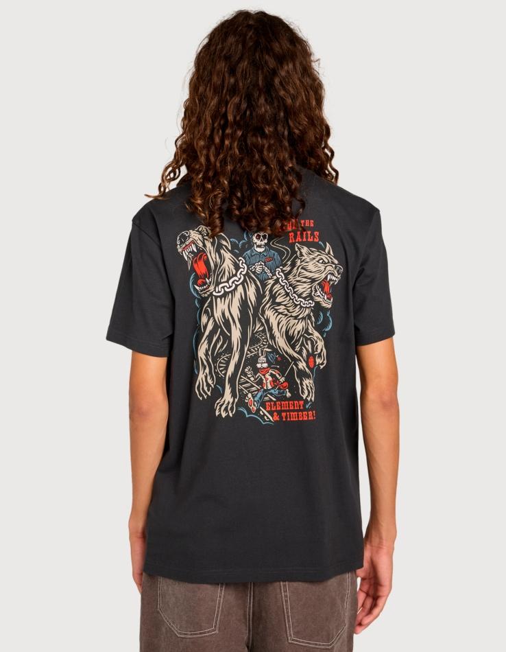 Camiseta TIMBER GUARD - Off Black