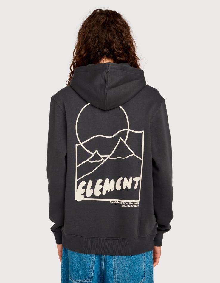 Sudadera Capucha ELEMENT SUNRISE - Off Black