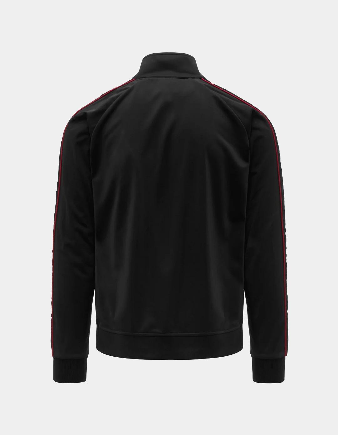 Chaqueta KAPPA ANNISTON SLIM - Black/Red Racing/White