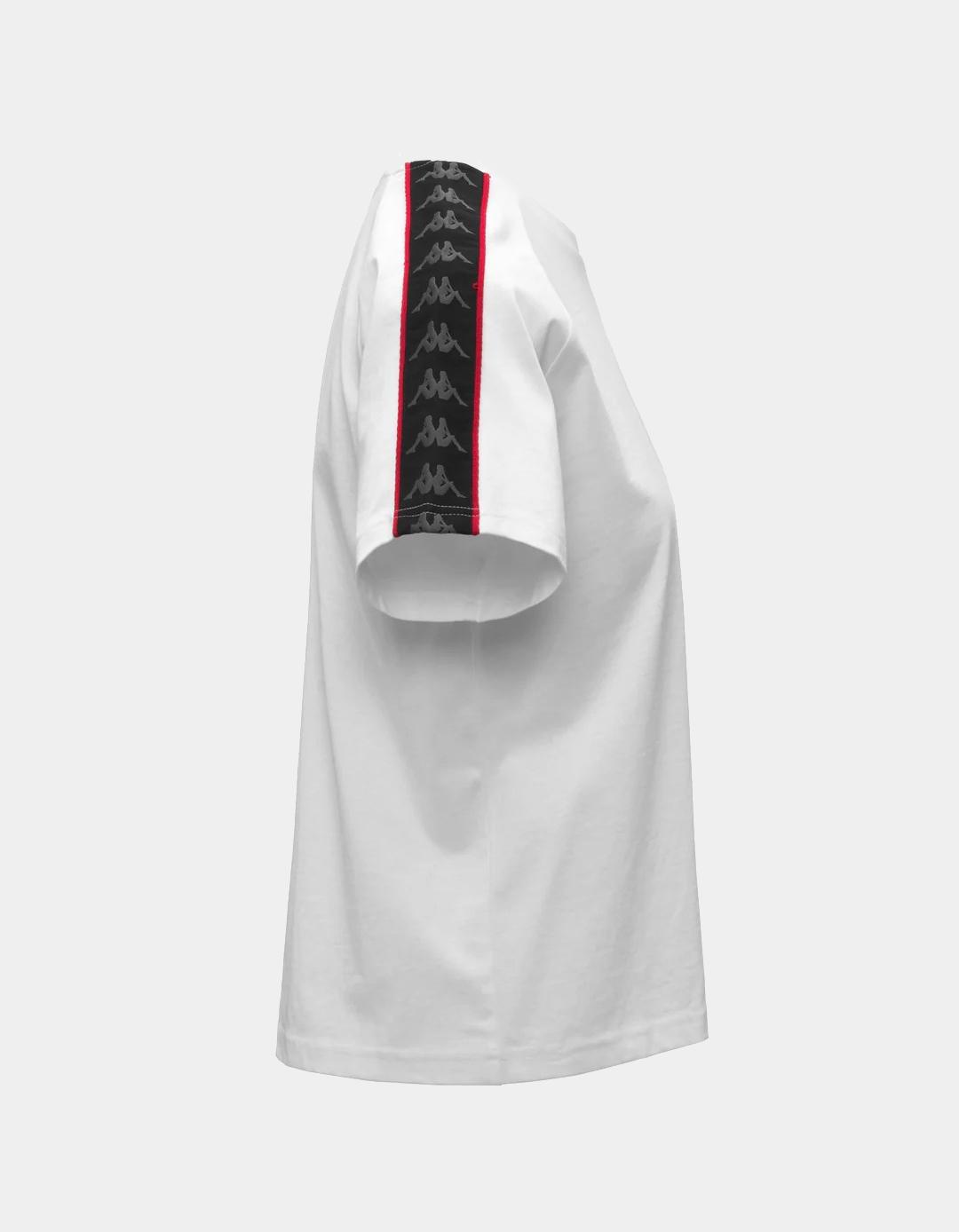 Camiseta KAPPA ADI - White/Black/Red Racing