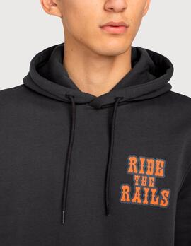 Sudadera Capucha ELEMENT TIMBER GUARD - Off Black