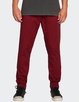 Pantalón Volcom FRICKIN MODERN TAP - Cabernet