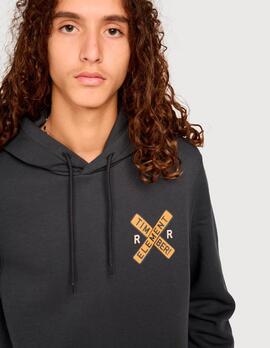 Sudadera Capucha ELEMENT TIMBER SIGNS - Off Black